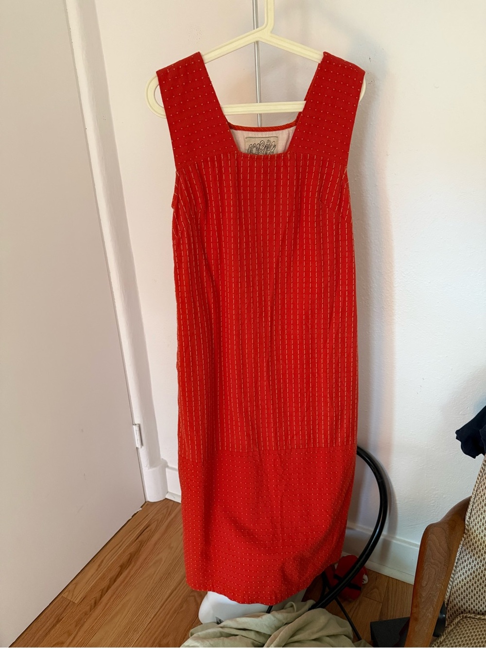 Ace & Jig Red Sleeveless Maxi/Midi Dress
